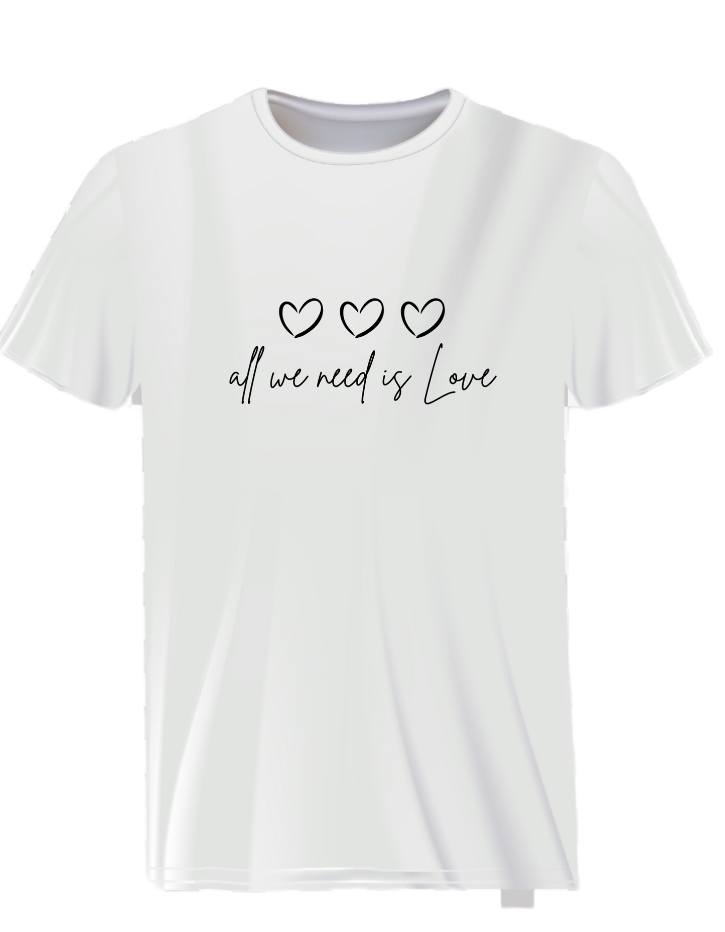 T-Shirt  White Simple Valentine