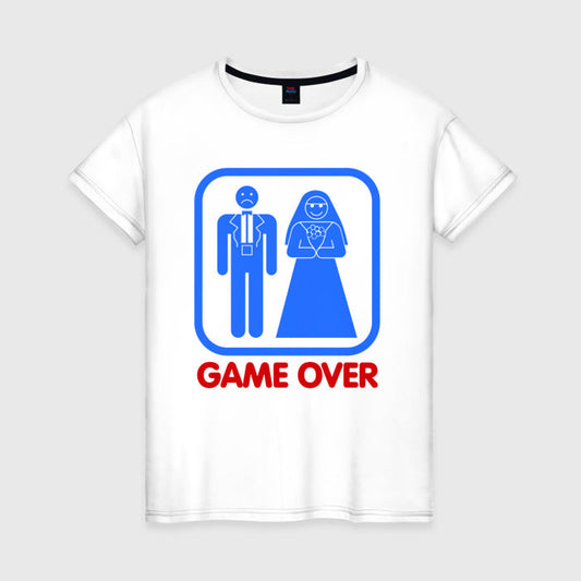 T-Shirt GAME OVER - tshirt-shop.shop